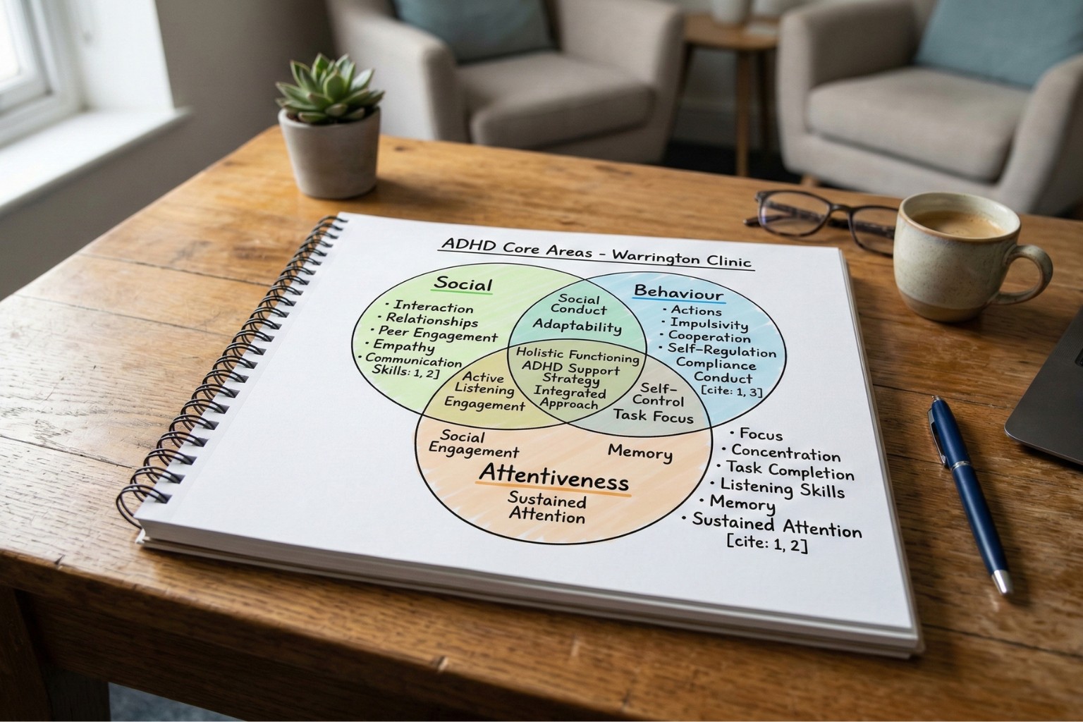 ADHD & Autism Venn Diagram
